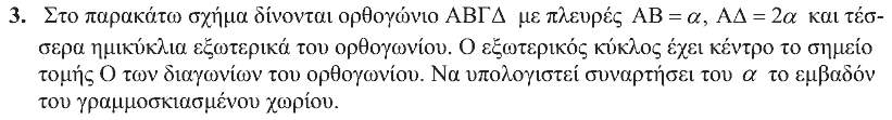 Εκφώνηση: Θαλής 2008, Γ΄ Γυμνασίου, θέμα 3