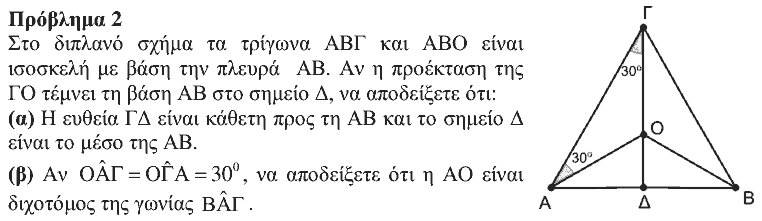 Εκφώνηση θέματος 2, Θαλής 2017, Β΄ Γυμνασίου